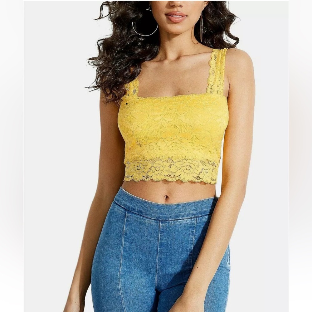 NWT Guess Denna Lace Top